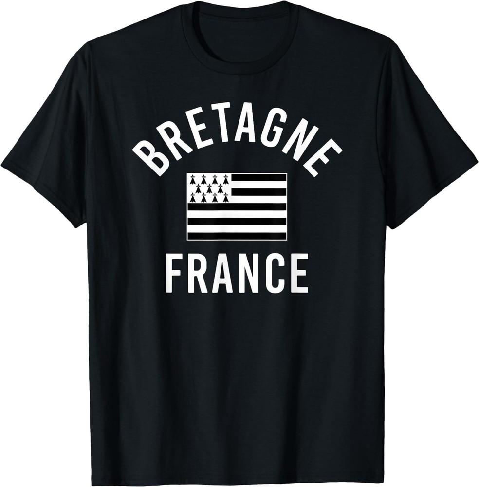 Brittany France Flag T-Shirt Unisex T-Shirt XXXXL