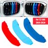 3pcs Car Racing Front Grille Trim Strips For BMW X3 G01 2018   M Power Performance Grill Car
