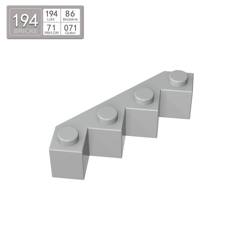 BRICKE Zhuan Ke 4x4 Multi-Faceted Building Bricks - Compatible with Lego MOC 14413 (Bulk Pieces) 50g (~24pcs)