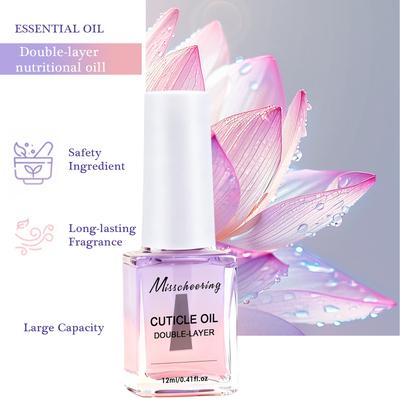 Nagelpflege Nagelhaut Doppelschicht Regenerierendes Öl Vorbeugender Nagellackweichmacher für abgestorbene Haut Gel-Maniküre Pflegeinstrument