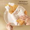 Cute Children's Coral Fleece Cat Hand Towel - Strong Absorption, Thickened Hanging Washcloth for Kitchen