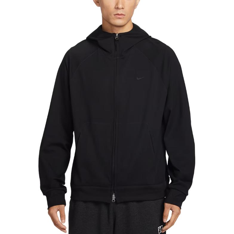

Nike Primary Nanoknit Hooded Zip Long Sleeve Sweatshirt Men sweatshirts II1309-010 2XL