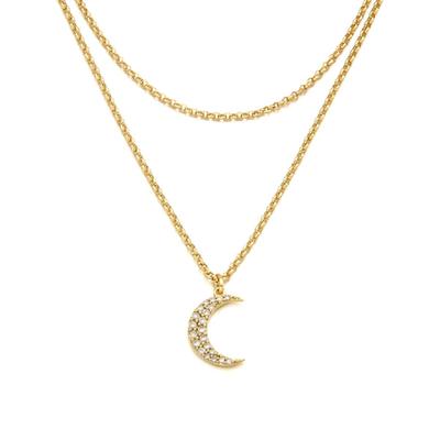 Moon Layered Necklace