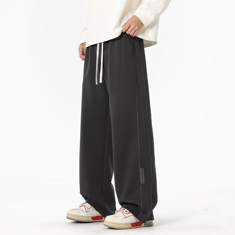 NASA NOAH Men's American Style Straight Leg Sweatpants