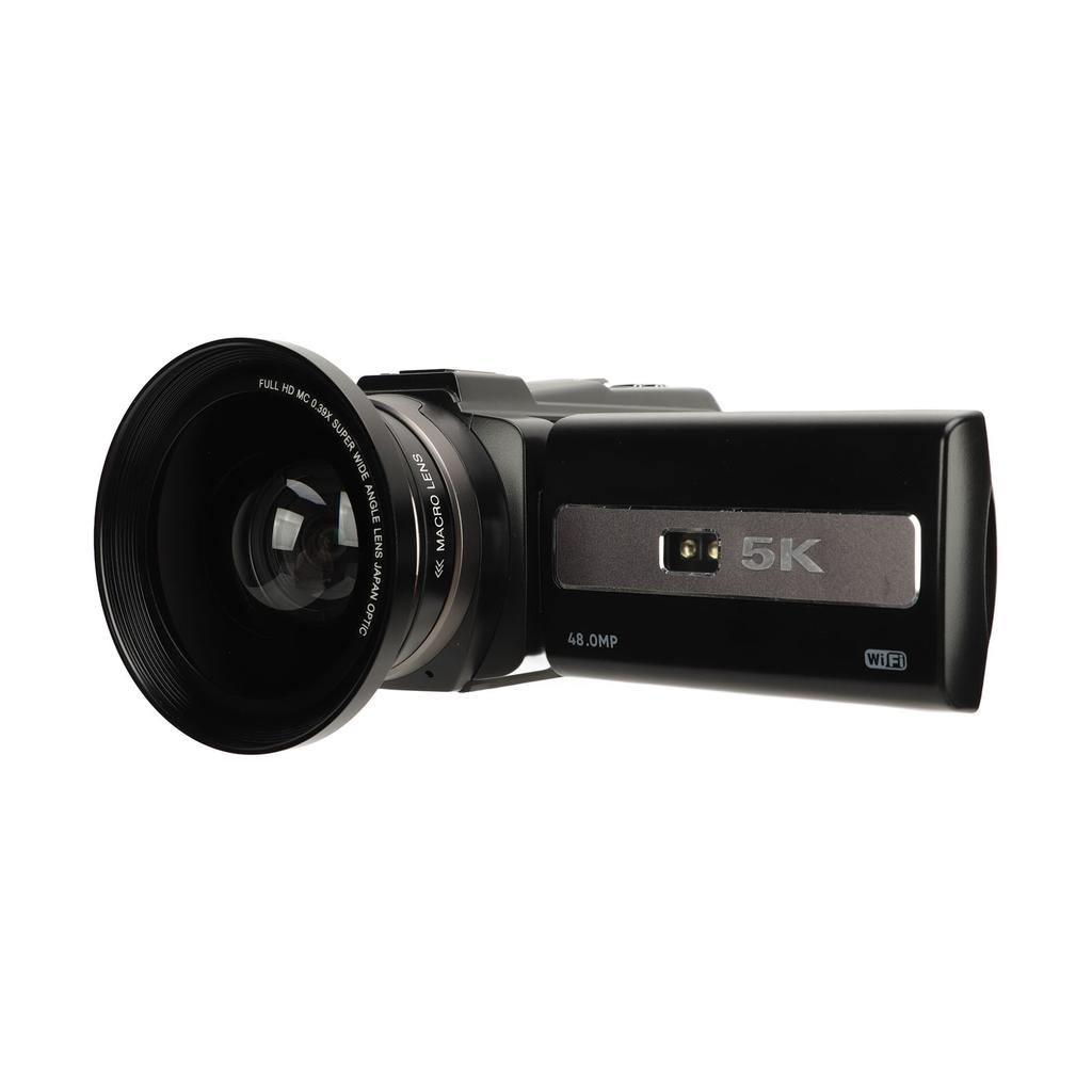 5K 48MP HD Digital Video Camera 16X Digital Zoom Touch IPS Screen Camera with W1 Lens