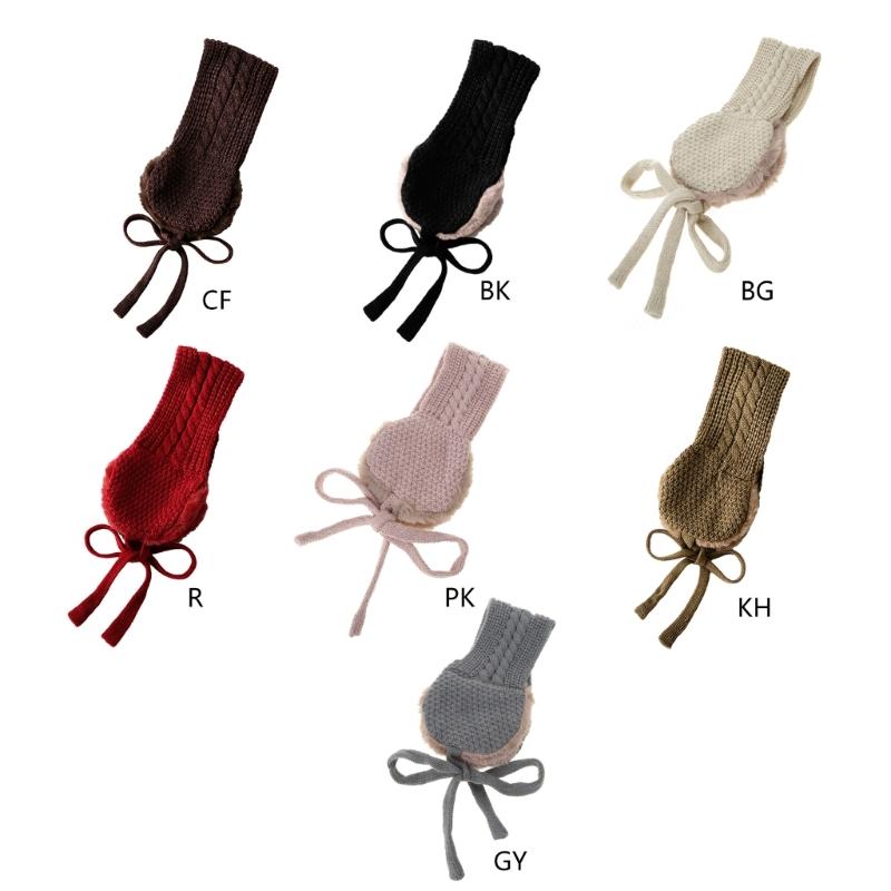 Cappello invernale per bambini, scalda orecchie lavorato a maglia, sciarpa, paraorecchie per bambine e bambini