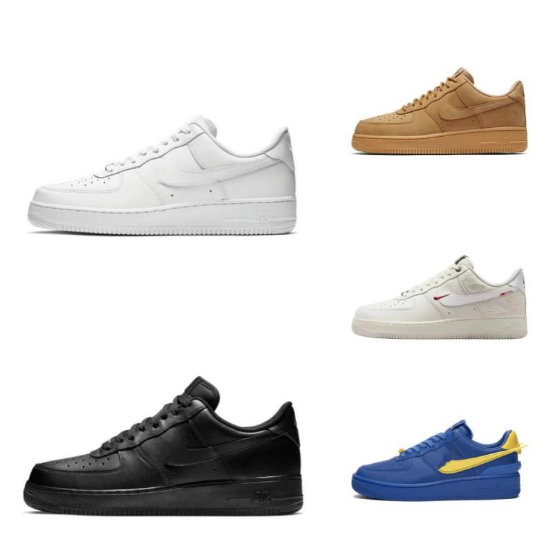 Unisex Classic White Low-Top Sneakers Casual Breathable Leather Skate Shoes Daily Wear