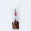Monami OLIKA Fountain Pen for Students - White, Transparent, Black, Red with Fine Nib