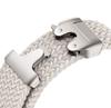 Braided Nylon Strap with Buckle for Apple Watch 1/2/3/4/5/6/7/8/9/10/11/SE 38/40/41/42mm - Beige
