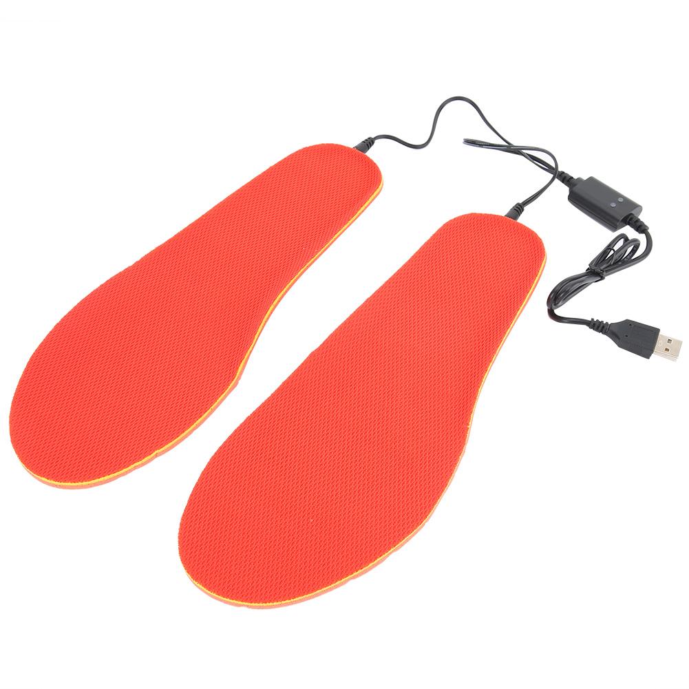 

Стельки для обуви с подогревом от USB, коврик для ступней, с подогревом, стельки для занятий спортом на открытом воздухе, вилка RedAU 220 В UK Plug