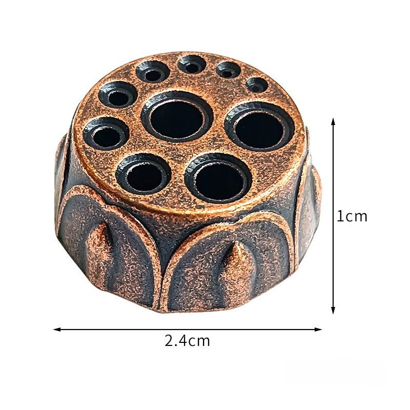 

1pc, Mini 10-Hole Incense Stick Holder For Home Decor & Unique Gift Idea for Relaxation (Without Incense)