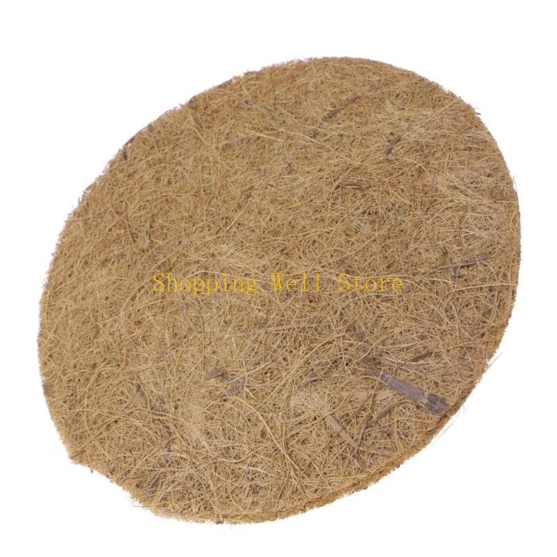 

KX4B for Pigeon Grass Mat Bird Egg Nest Pad Washable Quickly Dry Accessory Supplies for Chicken Parrot Duck Egg for Protectio M бордовый