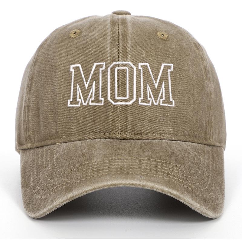 Cross-Border Embroidery Parent-Child Baseball Cap with Sun Protection