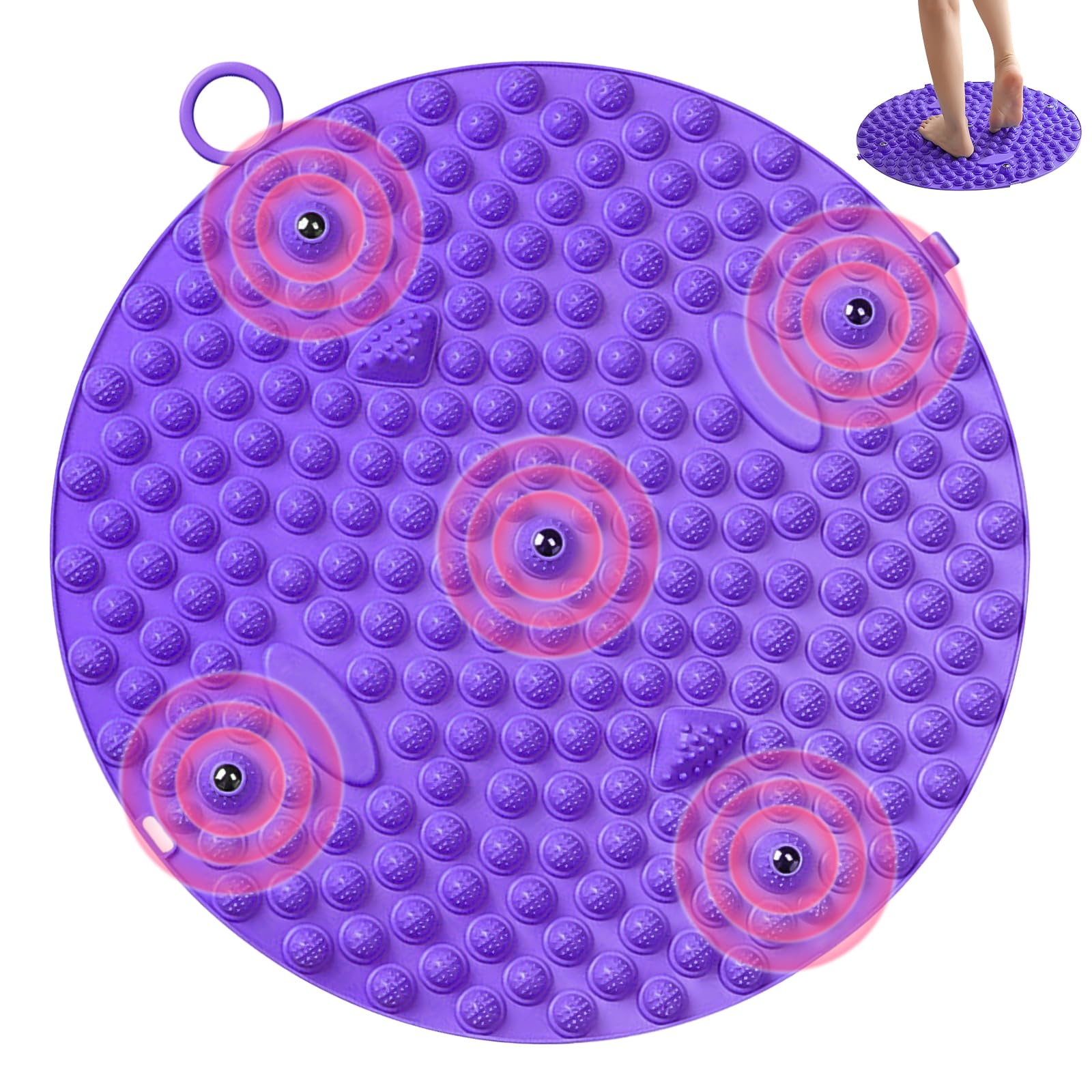 

Коврик для акупрессуры Nuvial Доска для акупрессуры Массажер для акупрессуры Доска для акупрессуры Коврик для акупрессуры Акупрессура фиолетовый