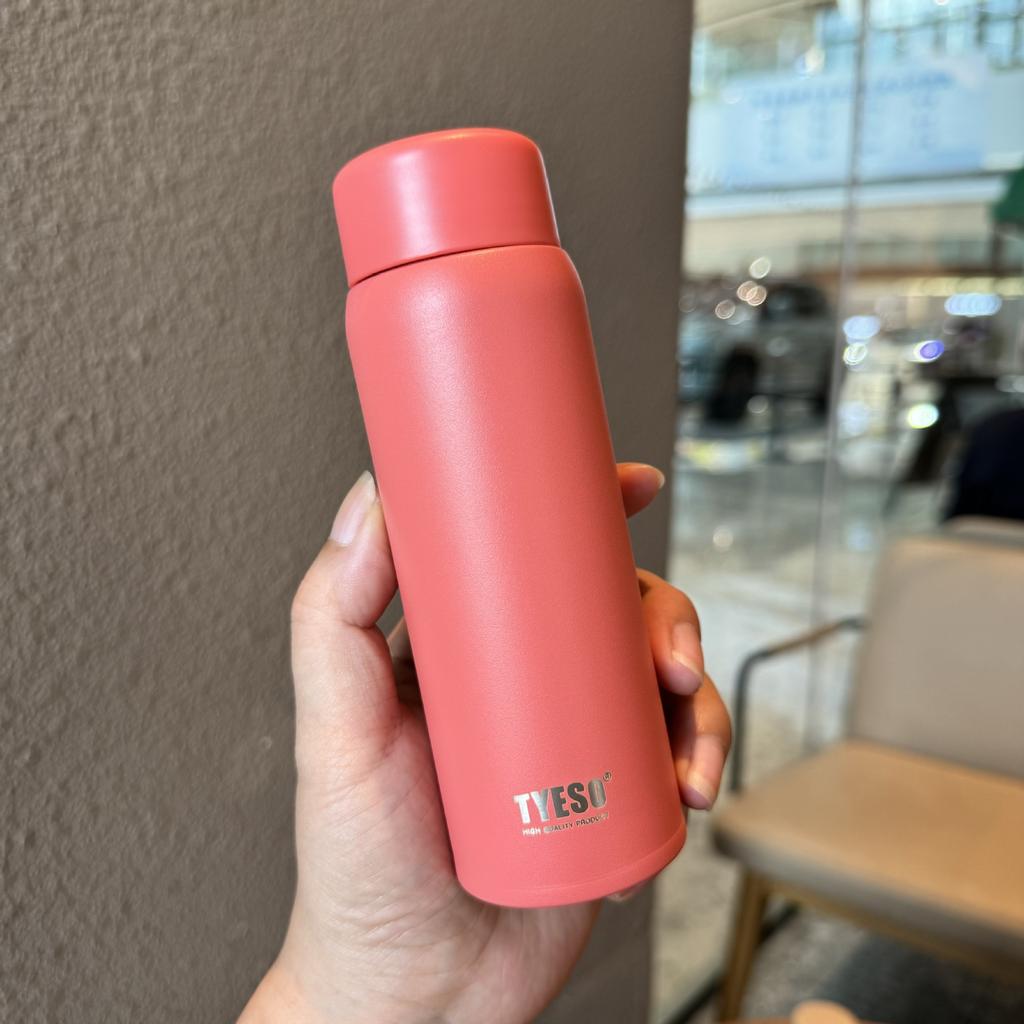 TYESO Pocket Mini Thermos Water Bottle 150ML Cute Small Stainless Steel Tumbler Cup Portable Thermal Insulation Coffee Water Cup