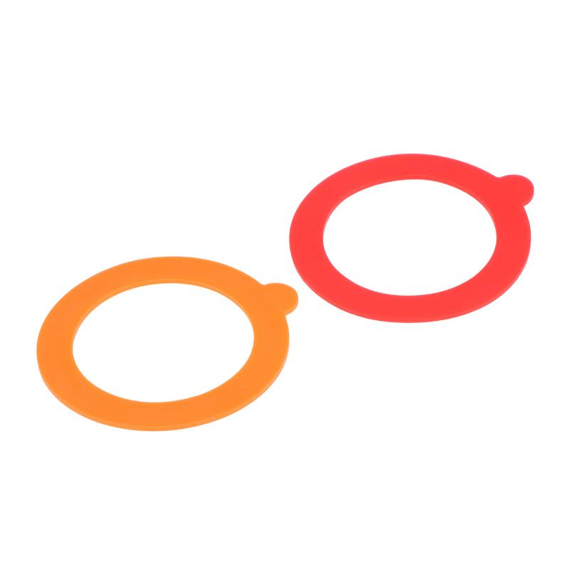 10 Stück Ersatzdichtung Luftdichtes Silikonsiegel Glasbehälter Dichtung Dichtring Dichtung für Bügelverschluss Aufbewahrungsbehälter Glas Einmachglas