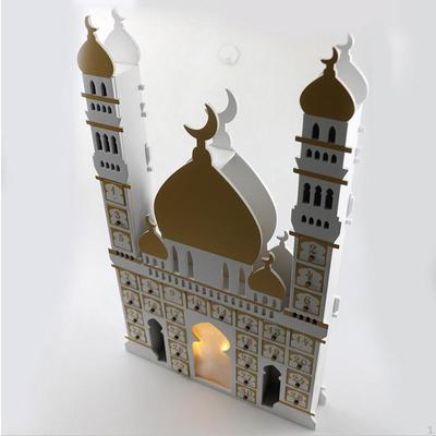 Festlicher Ramadan-Kalender mit LED-Lichtern
