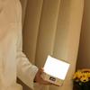 Time Display Night Light Dimmable Light Touch Sensor Bedside Light Rechargeable Energy Saving Nursery Light Bedroom Decor