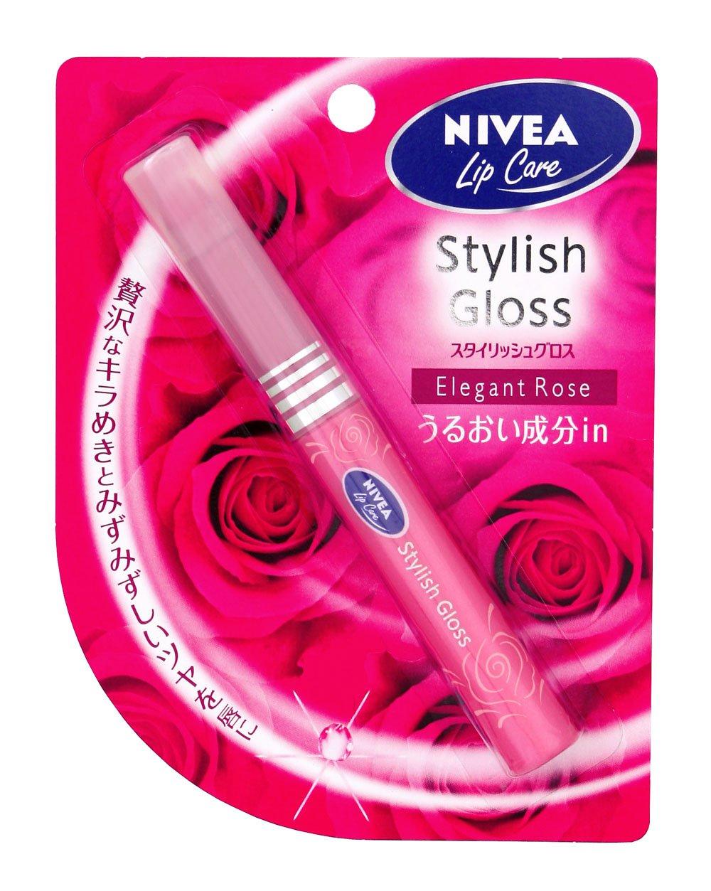 

Nivea Lip Care Stylish Gloss Elegant Rose 2g