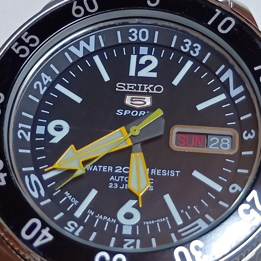 [USED] SEIKO 5 SPORTS Automatic Watch Atlas Made In Japan