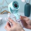 New Handheld Spray Fan - Portable Mini USB Charging Outdoor Spray Humidifier and Rehydrator Turbine Small Fan