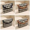 Zipper Coin Purse Fashionable Handbag Women Mini Ultra-thin Short Style Small Purse Large Capacity Key Card Bag Square Coin Bag