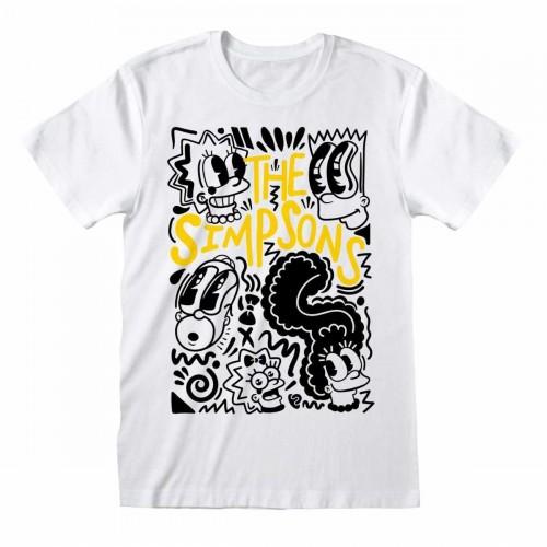 

The Simpsons Unisex Adult Graffiti T-Shirt L