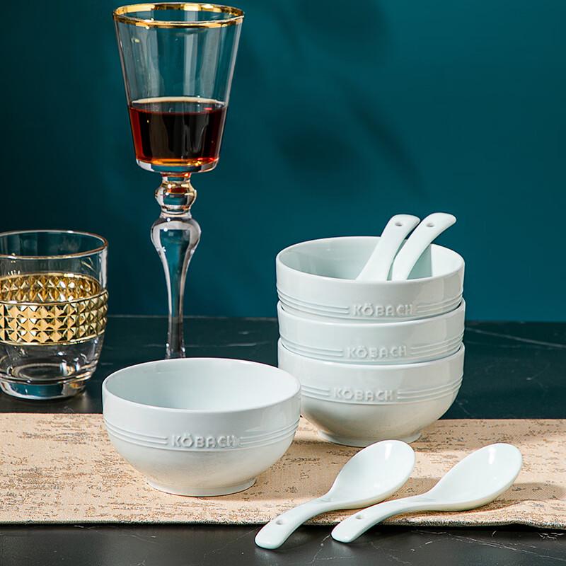Kangbach 8-Piece Celadon Ceramic Dinnerware Set