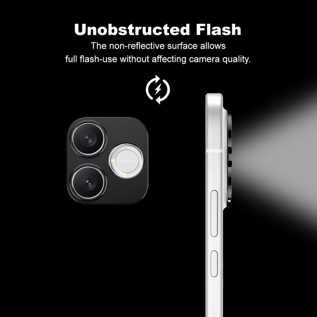 Metall-Kameraobjektivring für Honor 600 Lite 600E X80i 5G Schutzfolie Anti-Fingerabdruck Ultradünn Kein Fotoqualitätsverlust LS0008