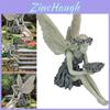 Charming Sitting Fairy Figurine For Garden Landscaping And Yard Decor