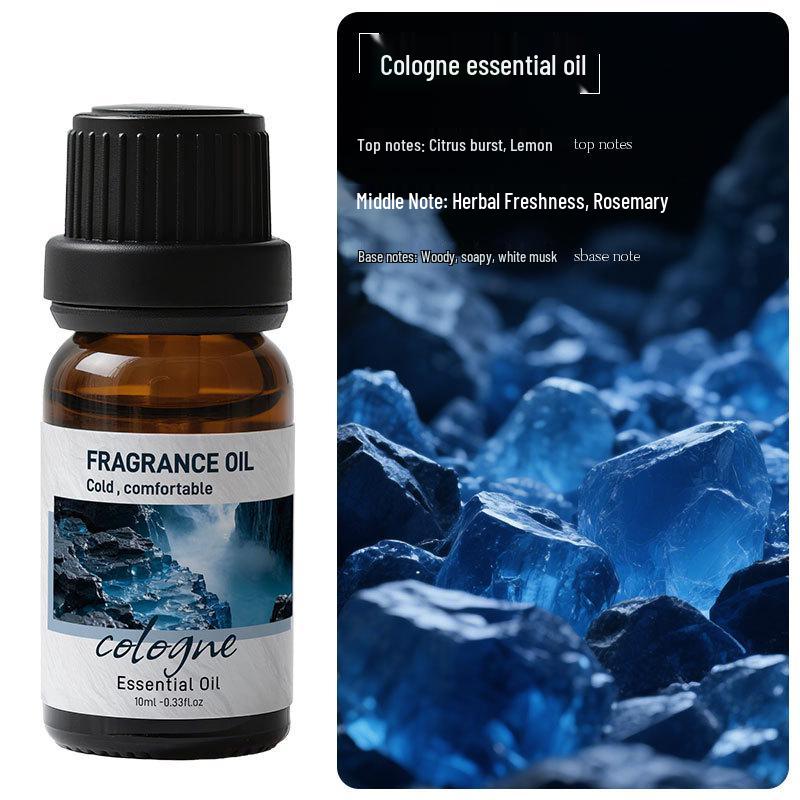 10ML Essential Oil Diffuser & Refill – Stone Aroma Machine with Long-Lasting Deodorizing Fragrance