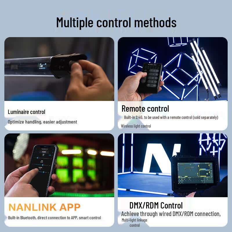 NANLITE PavoTube II RGB LED Photography Light Stick