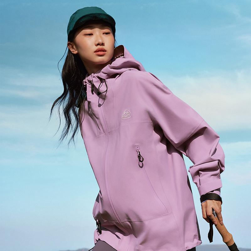 Skechers Fashionable Soft Comfortable Long Sleeve Waterproof Windproof Sun Protection UPF50+ Jacket Unisex Jacket Lavender Mist-Purple L424U189-02F5