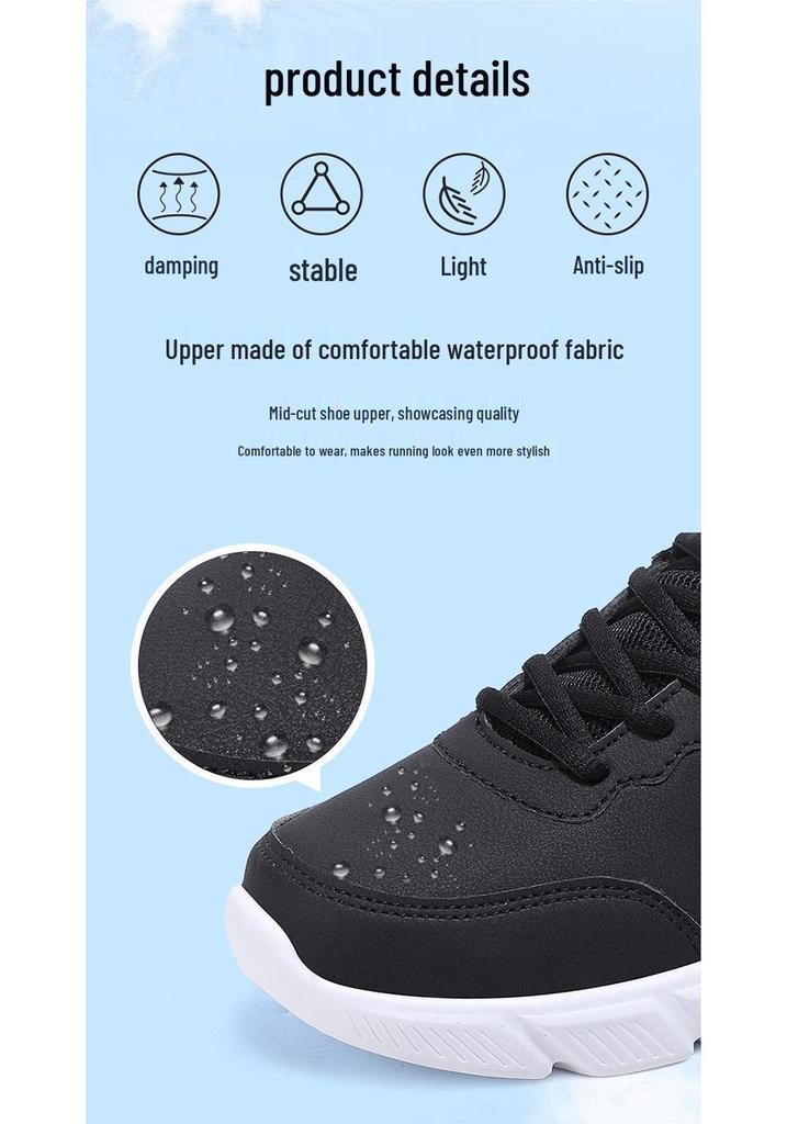 Sneakers in Pelle da Donna - Scarpe Casual Versatili per Tutte le Stagioni, Disponibili in Taglie Forti per Coppie