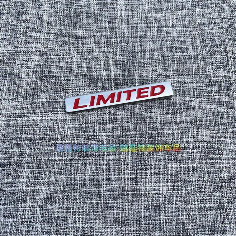 Suitable for Metal LIMITED Modified Car Logo Sticker Limited Edition Car Body Decoration Label Side Label Tail Label
