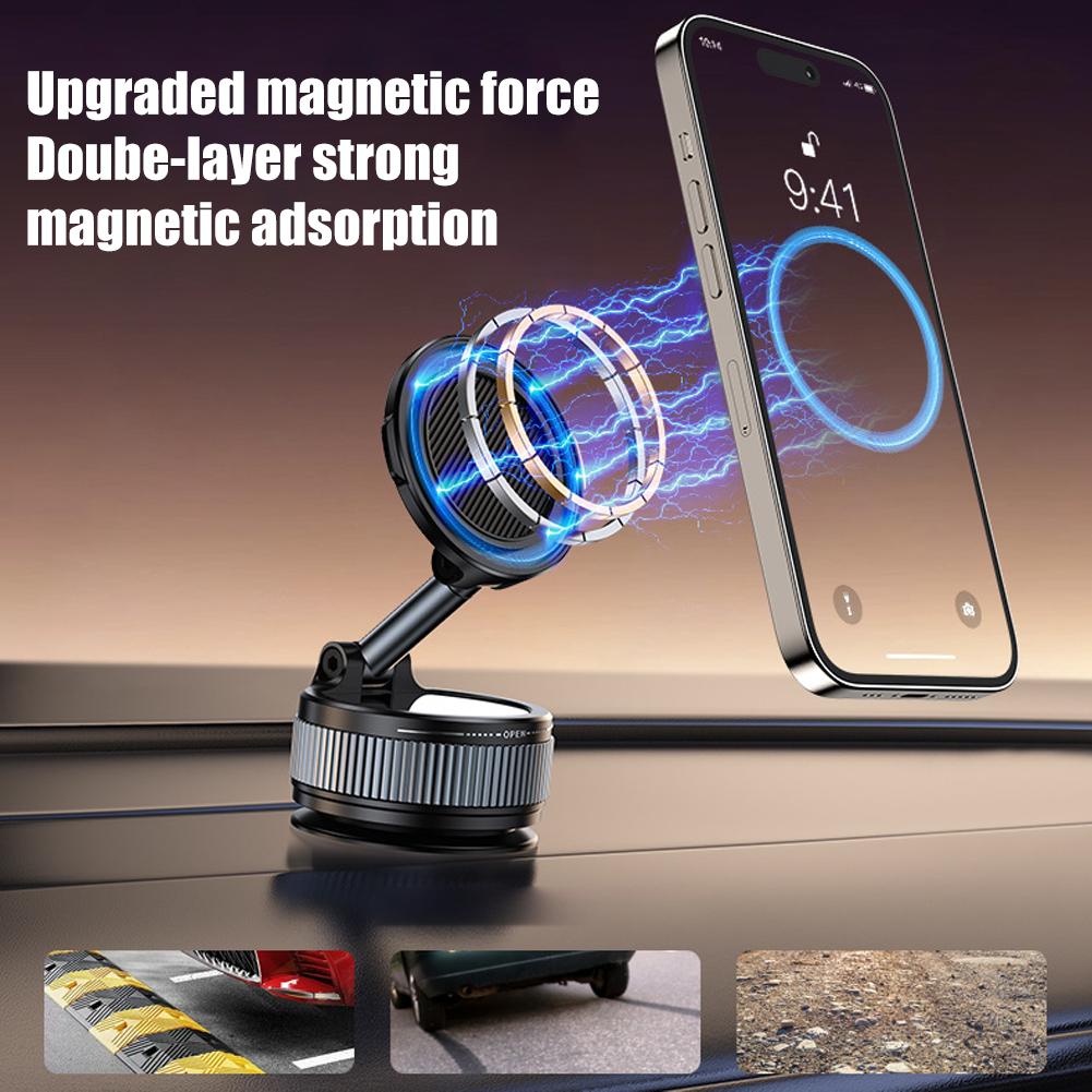 Multipurpose Screen Car Holder Magnetic Suction Cup Holder Magnetic Suction Vacuum Suction Phone Holder