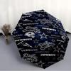 Printed Dallas Cowboys Folding Umbrella,Outdoor,Leisure,And Travel Umbrella,Durable Umbrella Fabric,Birthday And Holiday Gift