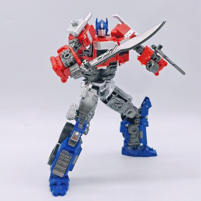 IN STOCK BAIWEI 17CM Latest Transformation Playthings Movie 7 Anime Robot Car Model Action Figure Boys Children Present KO SS102 TW-1030B TW-1032