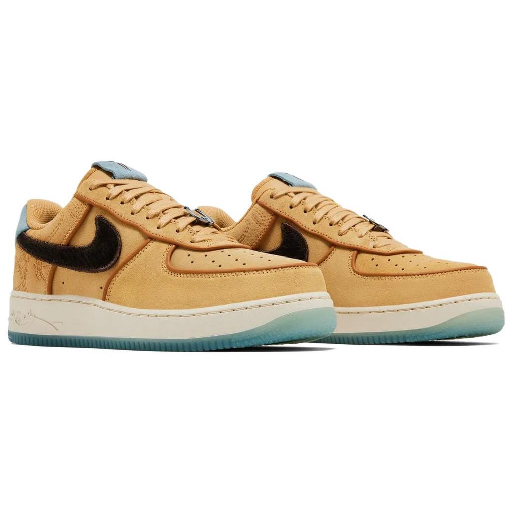 Kobe Bryant X Nike Air Force 1 Low Twine Men Sneakers Brown Baroque-Brown Flax IM0582-700