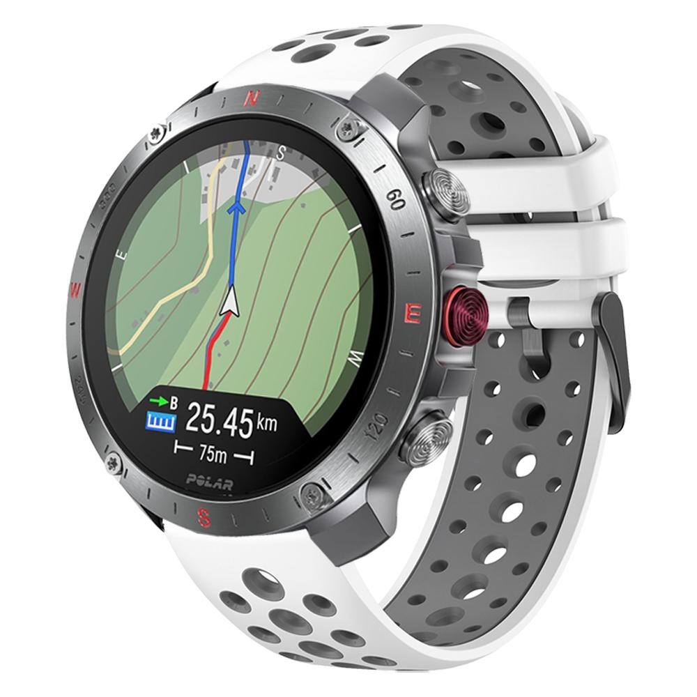 22mm Soft Breathable Sports Silicone Strap For POLAR Grit X2 Pro Titan Watch Band For Polar Vantage V3 M M2 Wristband Bracelet