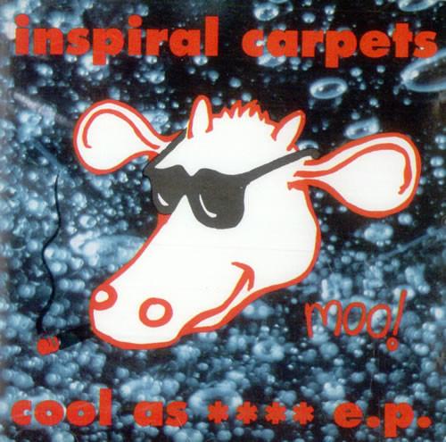 

CD INSPIRAL CARPETS - Cool As **** E.P. DUNG92 Cow 1990 US Rock Used