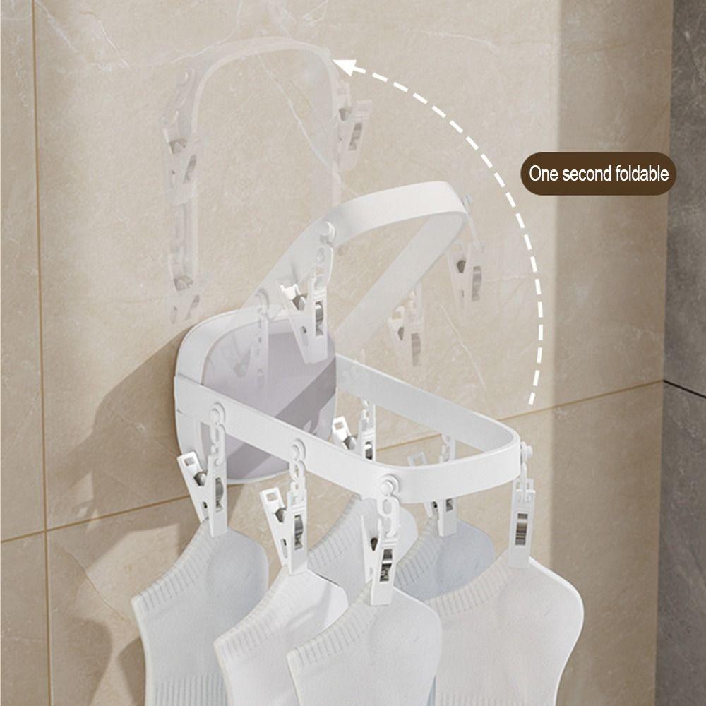 Cheap Clothing Organizer Windproof Folding Clothes Hanger Storage Racks