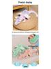 Multi-color Plush Snow Dragon Dinosaur Doll - Child's Companion Gift