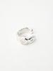 Flit Sand Texture Ear Cuff (Moonstone)
