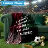 Custom Name Love Equality Fluminense Blanket Lightweight Ideal Bedding Blanket Perfect for Travel, Camping, Living Rooms, Sofas, Christmas Gift