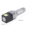 Car Plug In Flashlight Rechargeable Dual Light Source Super Bright Mini Handheld Automobile Charged Emergency Torch Single Light