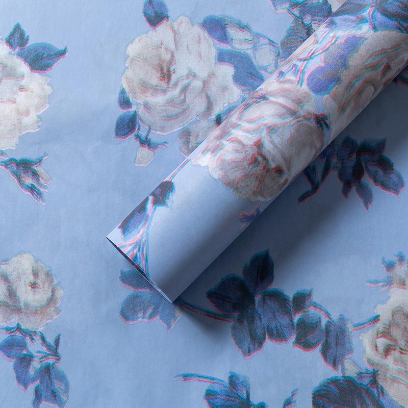 Pearlescent Paper for Fresh Flower Wrapping, High-End Floristry Decor, DIY Base Lining Paper