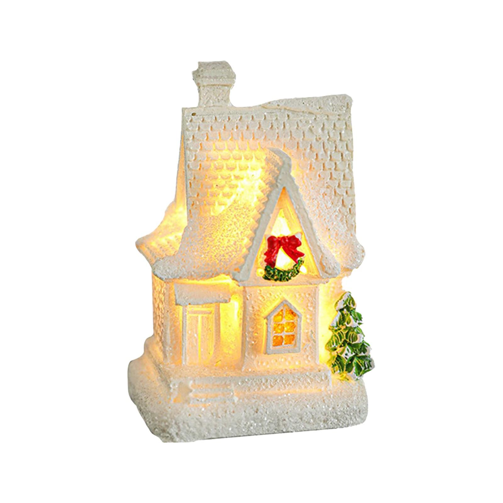 

Christmas Village Light Up, LED Light Up White, Christmas Village, Christmas, Home Interior Decoration One Size
