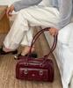 Offlin Buckle Strap Shoulder Bag_Red