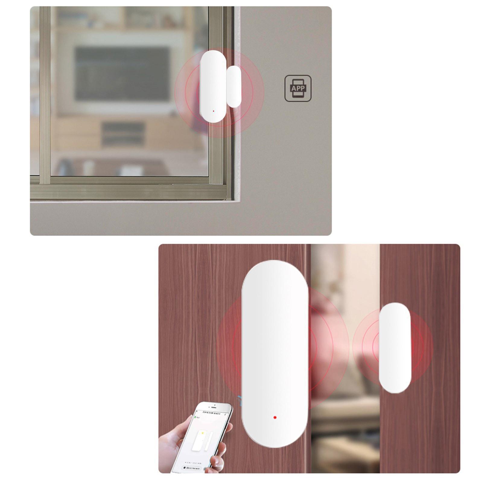 

Door Sensor, Door and Window Sensor Smart Door Motion Sensor with APP Control Automatic Scene Security Alarm for Home